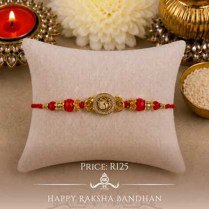 Aum with Ganesh Designer Rakhi