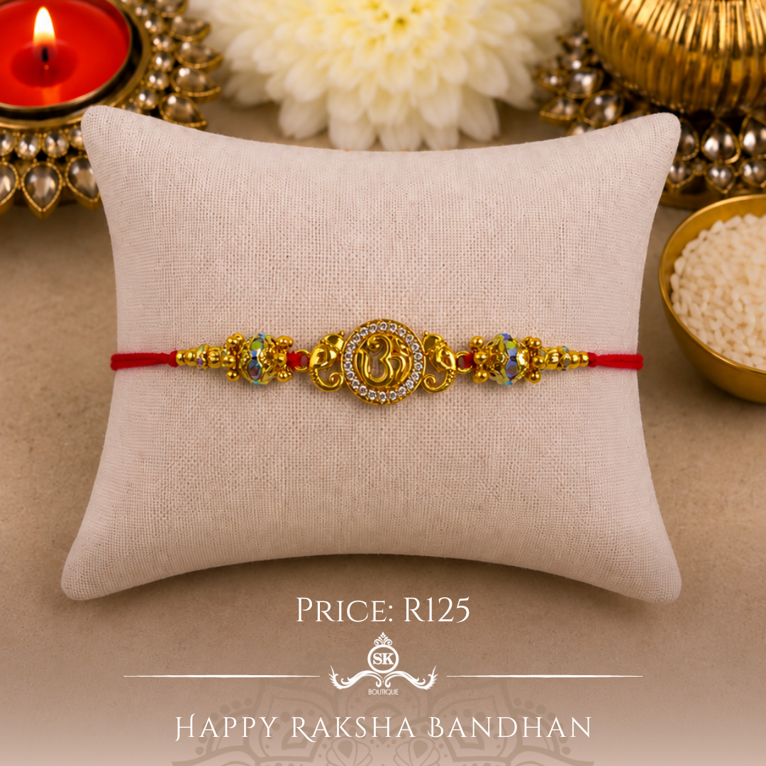 Aum with Ganesh Designer Rakhi