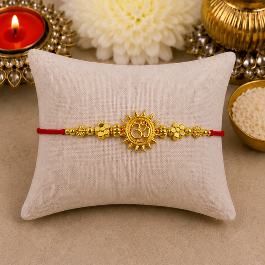 Cutout Aum Designer Rakhi