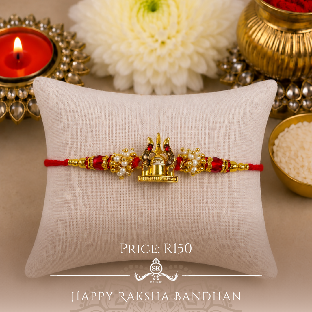 Shivling with Jhumkis Designer Rakhi