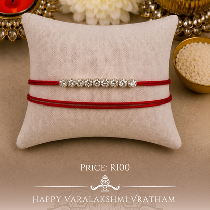 9 Silver Swarovski Designer Laxmi Sting