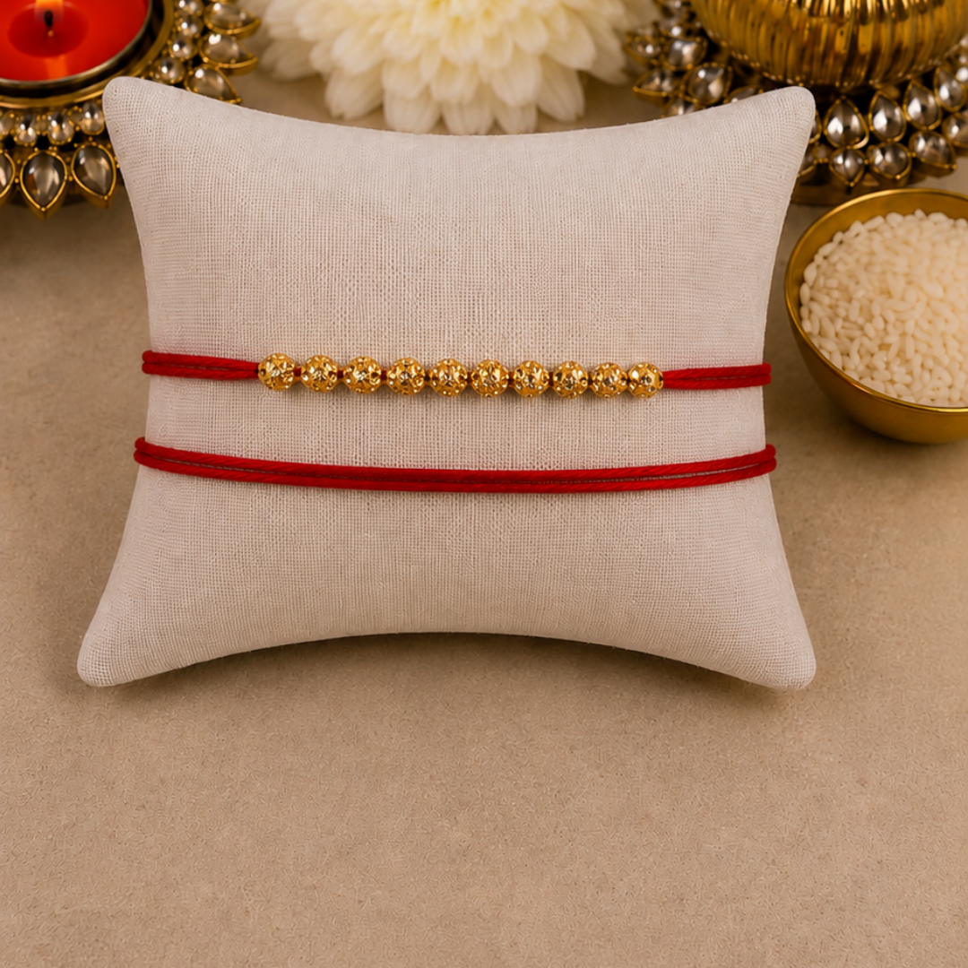 9 Gold Swarovski Designer Laxmi Sting