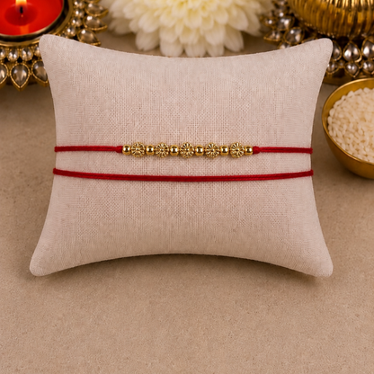 Flower Beaded Designer Laxmi String