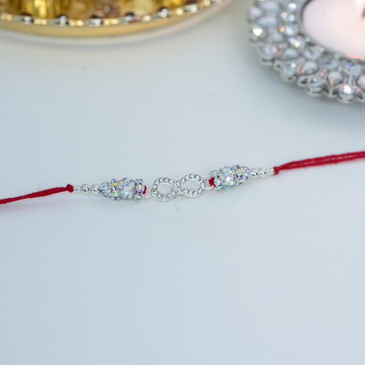 Swarovski Infinity Designer Rakhi
