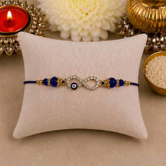 Infinity Evil Eye Designer Rakhi