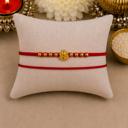 Knotted Ganesha Designer Laxmi String