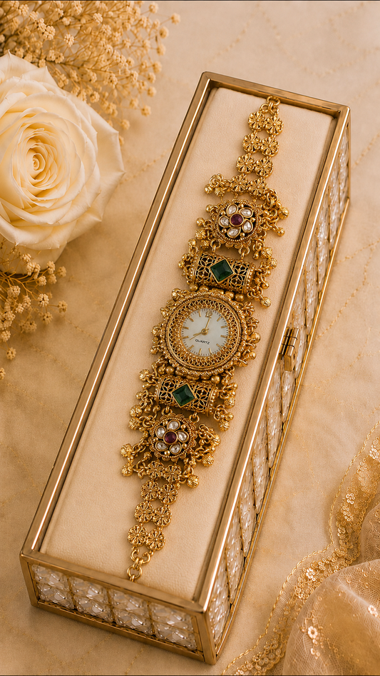Emerald Green Designer Heritage Watch