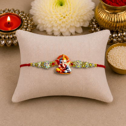 Baby Ganesh Designer Rakhi