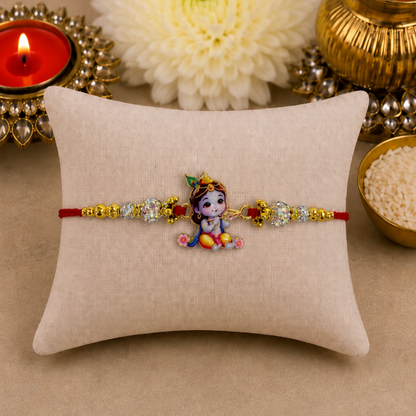 Baby Krishna Designer Rakhi