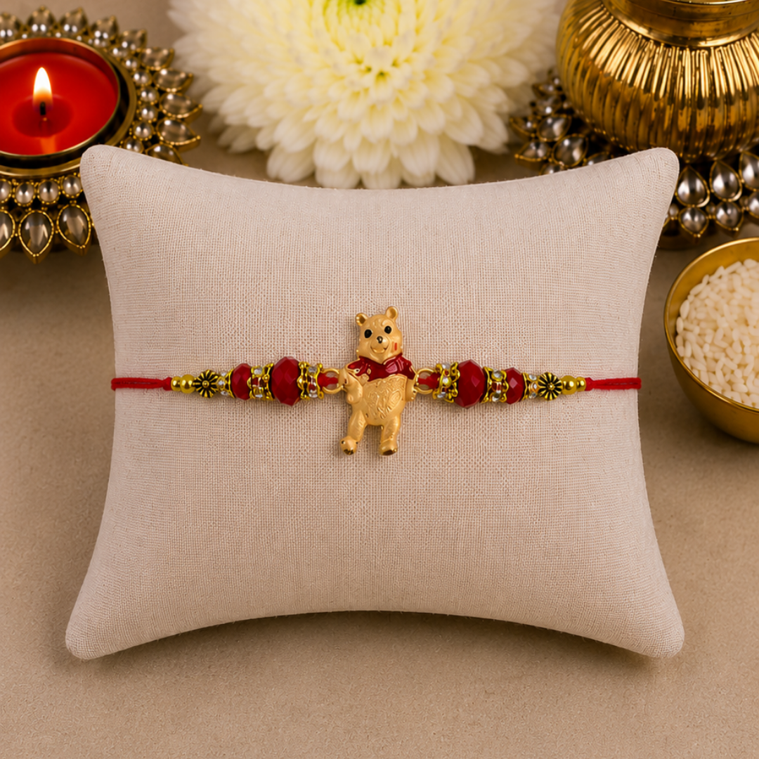 Pooh Bear Designer Rakhi