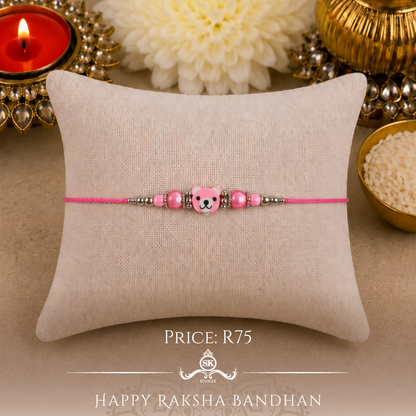 Pink Teddy Designer Rakhi
