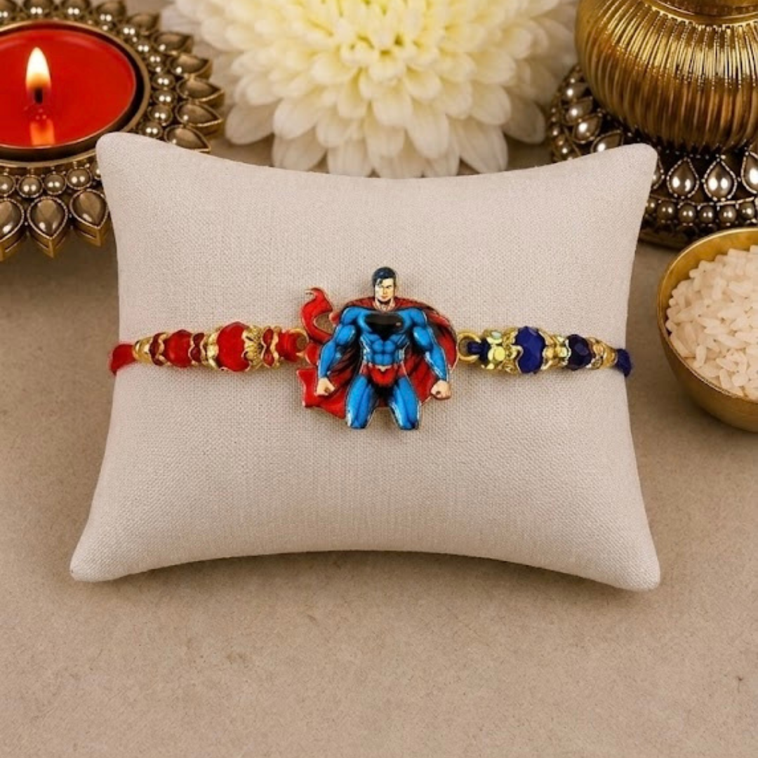 Super Man Designer Rakhi