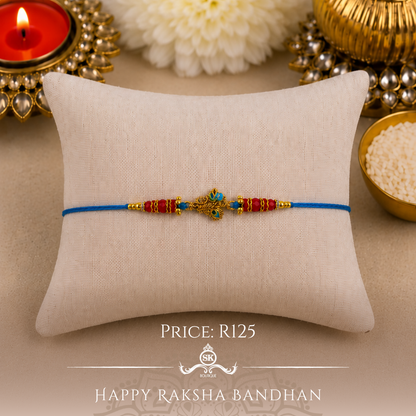 Colurful Flute Designer Rakhi