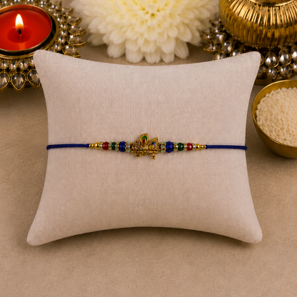 Colurful Flute Designer Rakhi