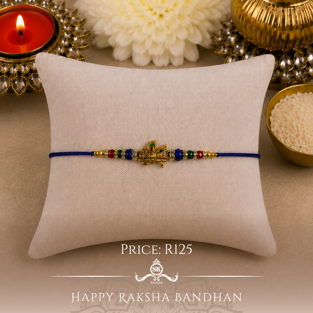 Colurful Flute Designer Rakhi