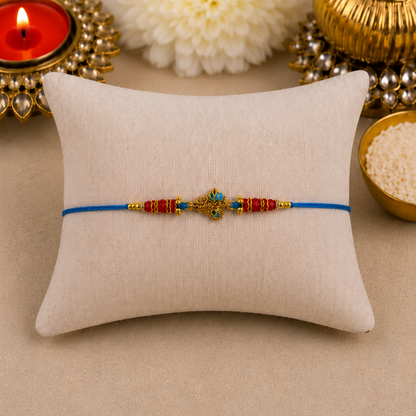Colurful Flute Designer Rakhi
