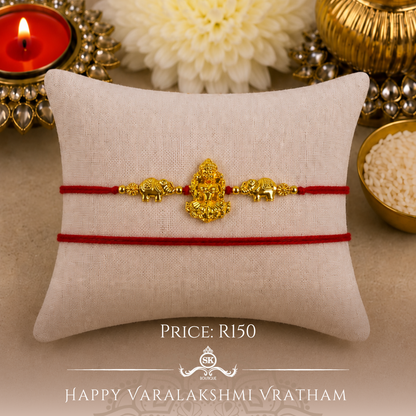 Ma Laxmi with Beaded Elephants Designer Laxmi String