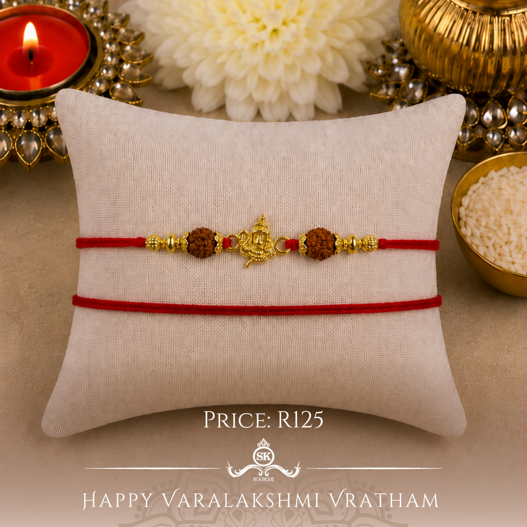 Lord Shiva with Rudraksh Designer Laxmi String