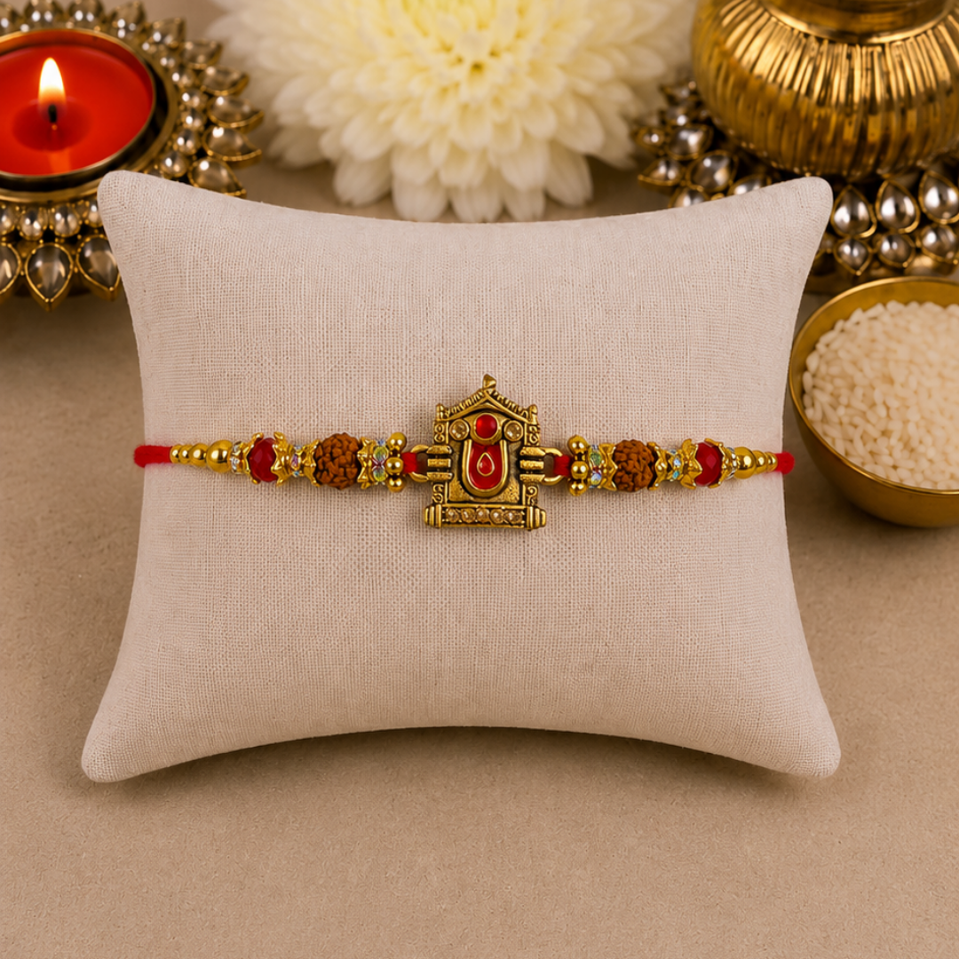 Swaminarayan Mandir Designer Rakhi