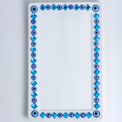Gold Designer Ceramic Tray
