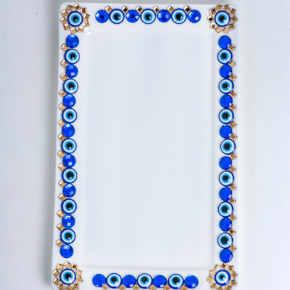 Gold Designer Ceramic Tray
