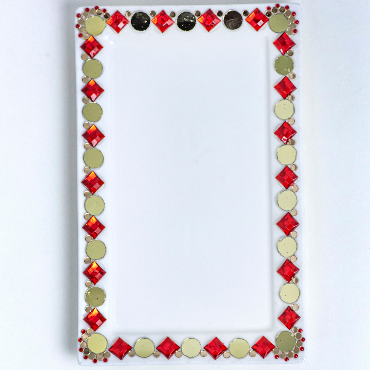 Gold Designer Ceramic Tray