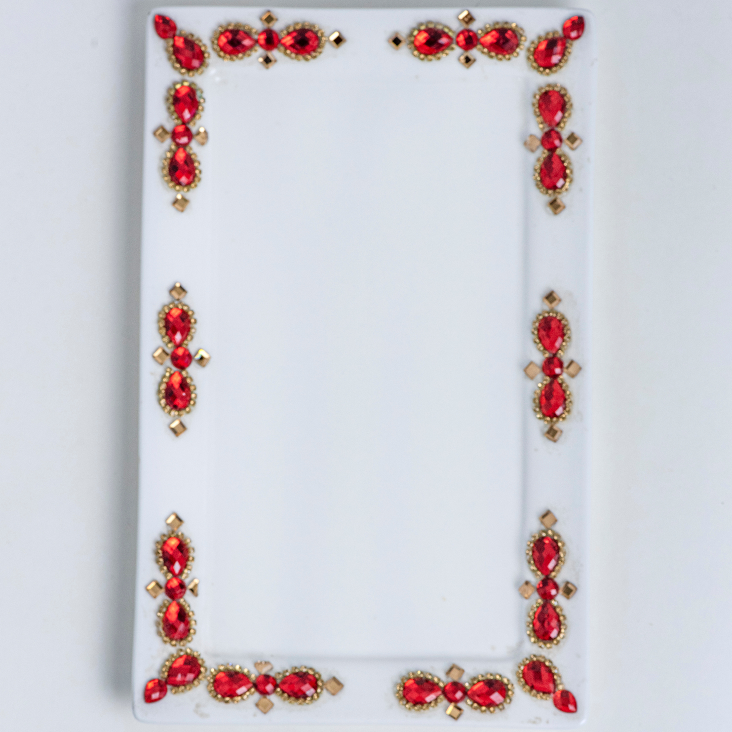 Gold Designer Ceramic Tray