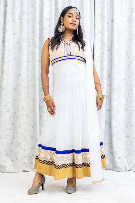 White Punjabi Set