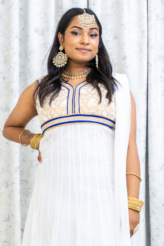 White Punjabi Set
