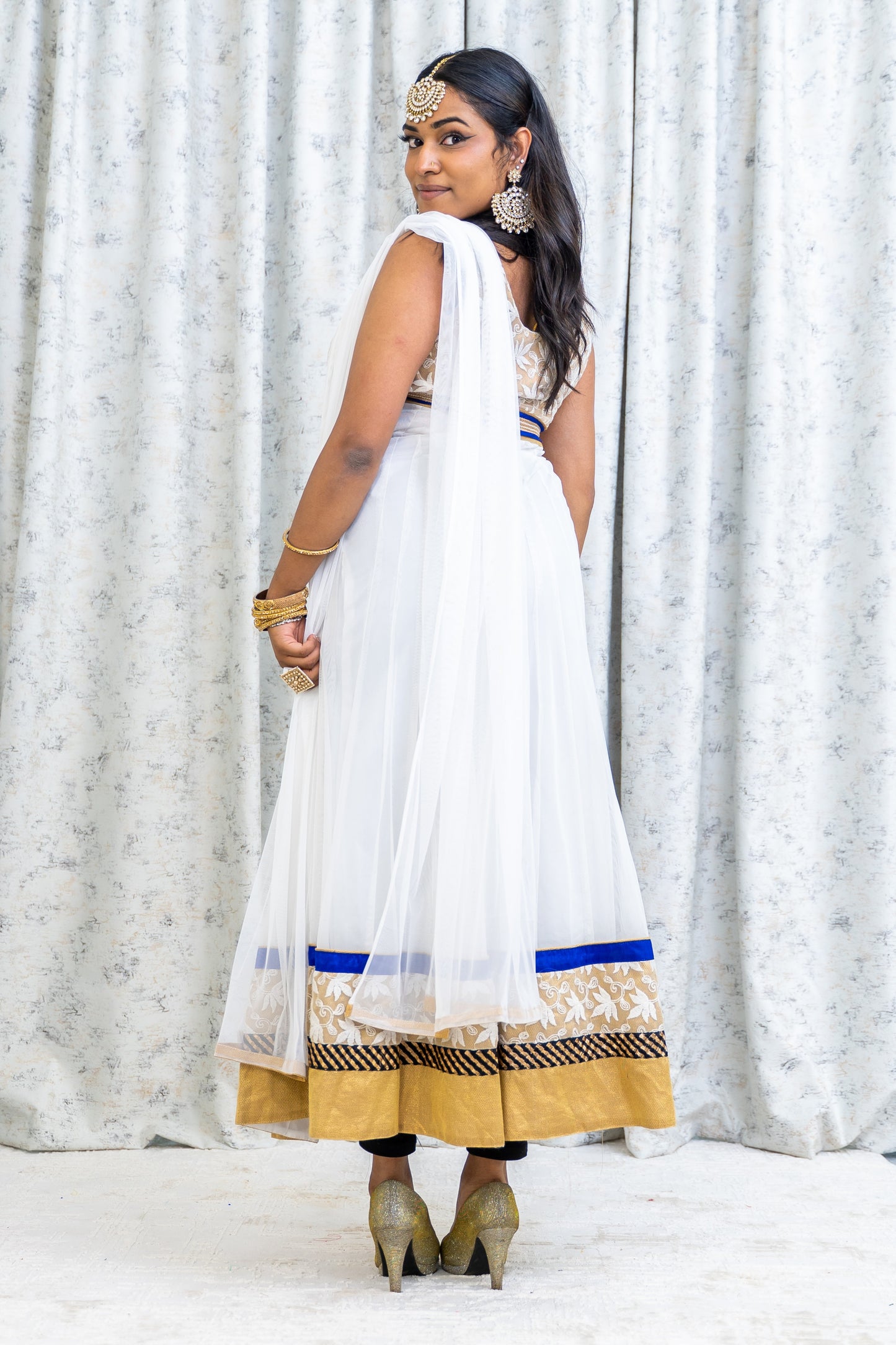 White Punjabi Set